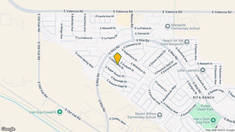 9037 E Orchid Vine Dr Map and Location Details