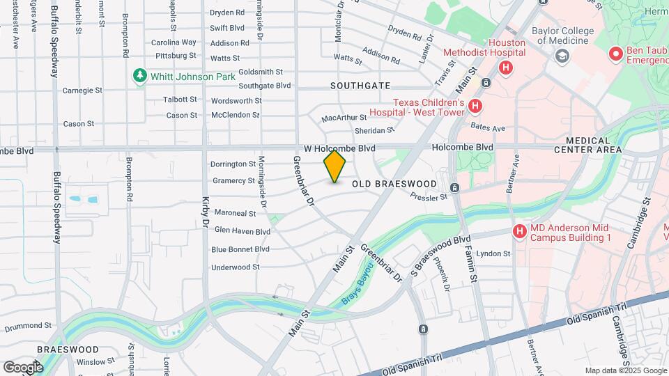 2222 Maroneal St Map and Location Details