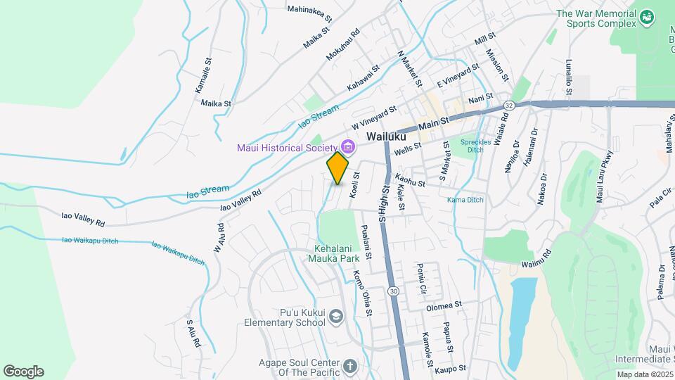 316 Lau Manamana St Map and Location Details