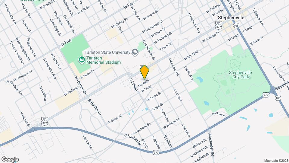 1435 McNeil Map and Location Details