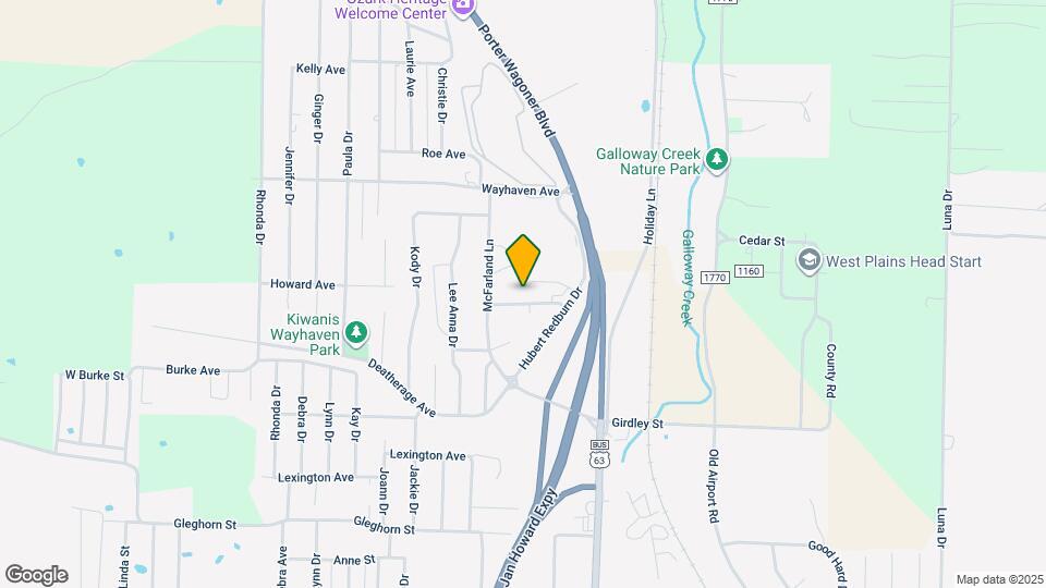 2400 McFarland Dr Map and Location Details