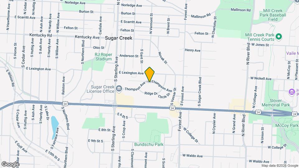 11323 Thompson Ave Map and Location Details
