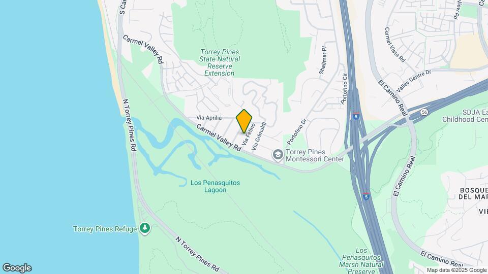 12740 Via Felino Map and Location Details