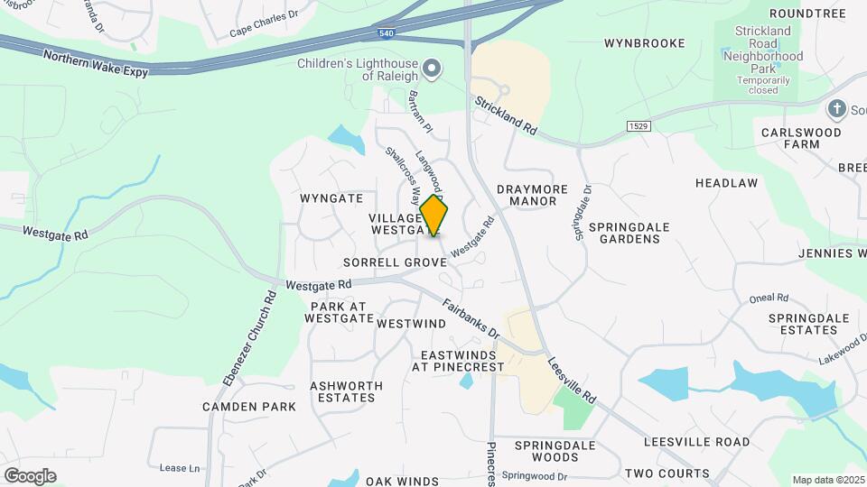 9009 Langwood Dr Map and Location Details