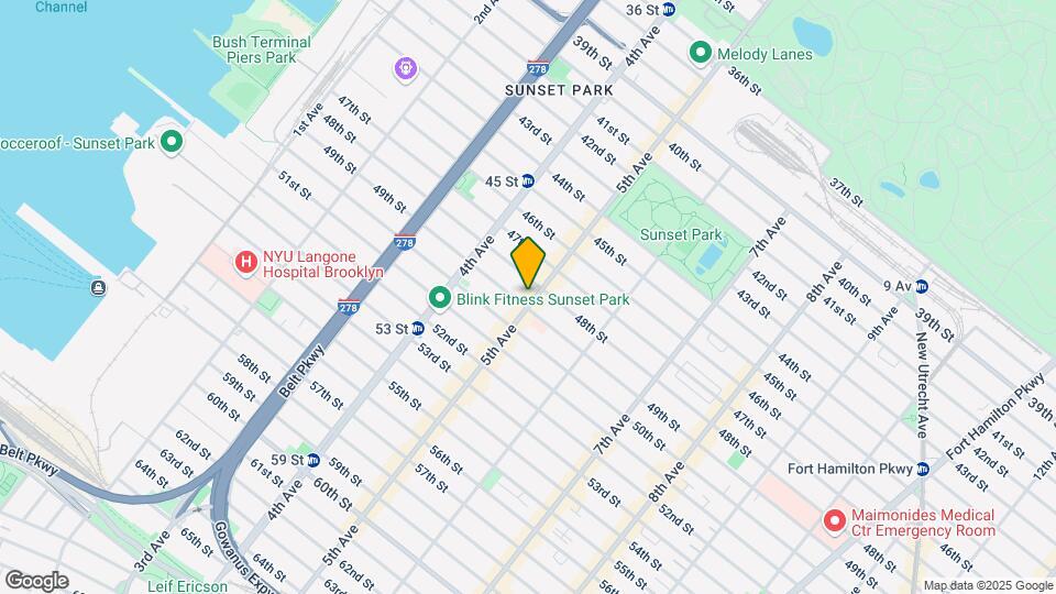 4820 5th Ave Mapa y Detalles de la Ubicación