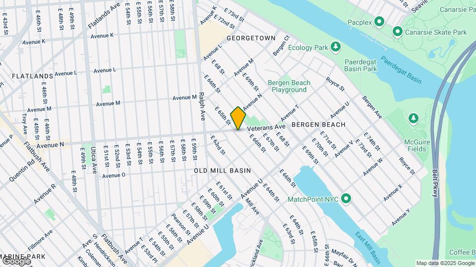1427 E 65th St Mapa y Detalles de la Ubicación