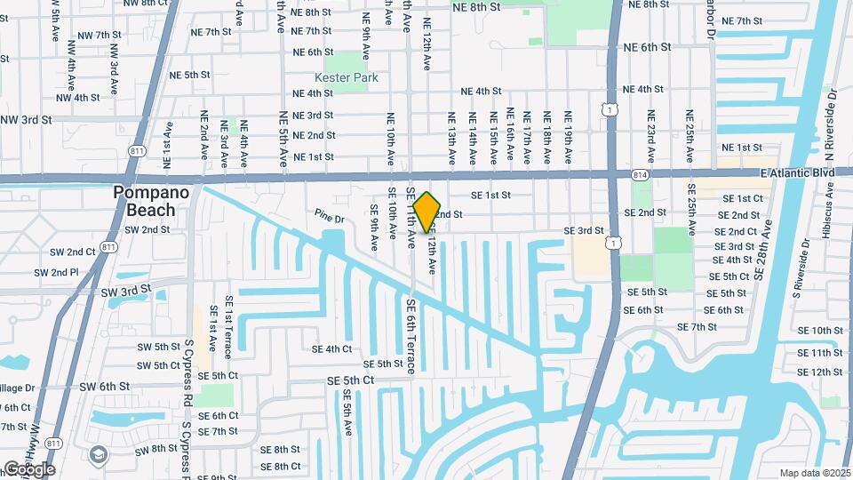 305 SE 12th Ave, Unit 1A 2A 2B Map and Location Details