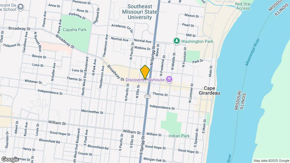 716 Broadway St, Unit 201 Map and Location Details
