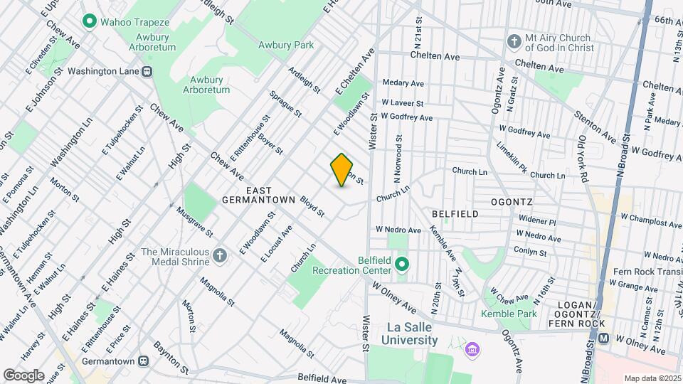 5521 Boyer St Map and Location Details