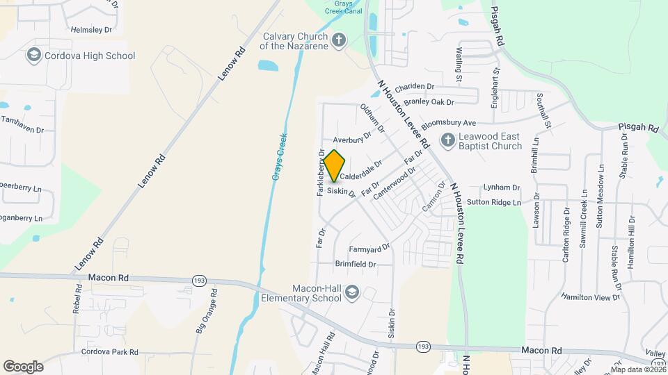 1580 Siskin Dr Map and Location Details