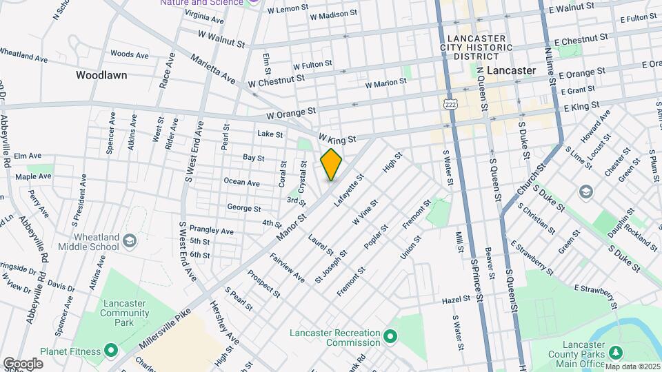 559-561 Manor St Map and Location Details