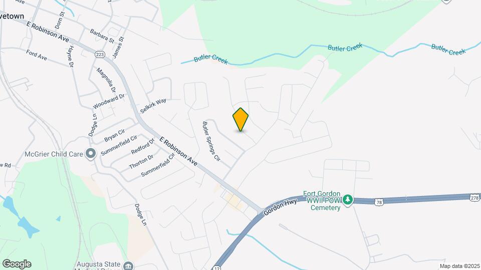 707 Porter Ln Map and Location Details