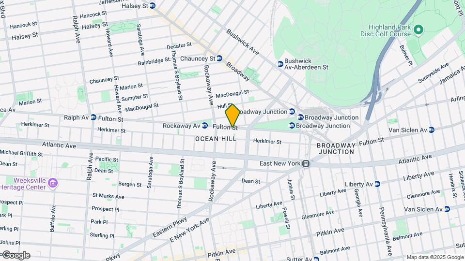 2182 Fulton St Mapa y Detalles de la Ubicación