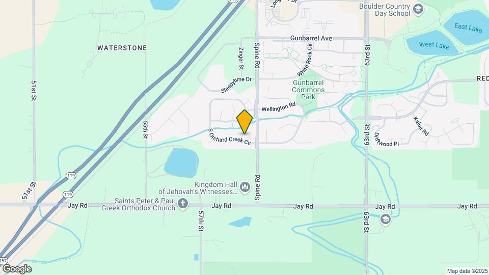 5873 S Orchard Creek Cir Map and Location Details