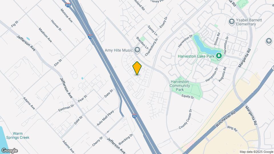 40709 Melrose Dr Map and Location Details