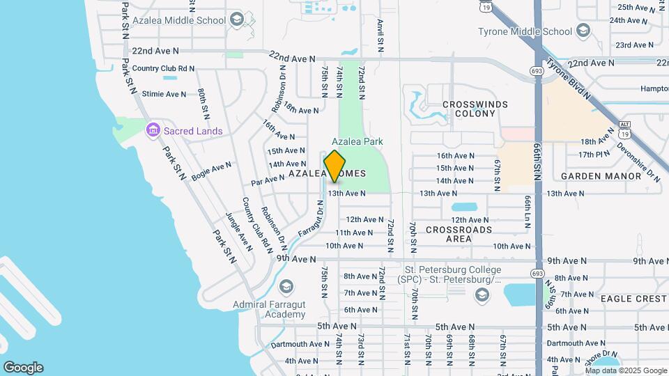 7401 13th Ave N Map and Location Details