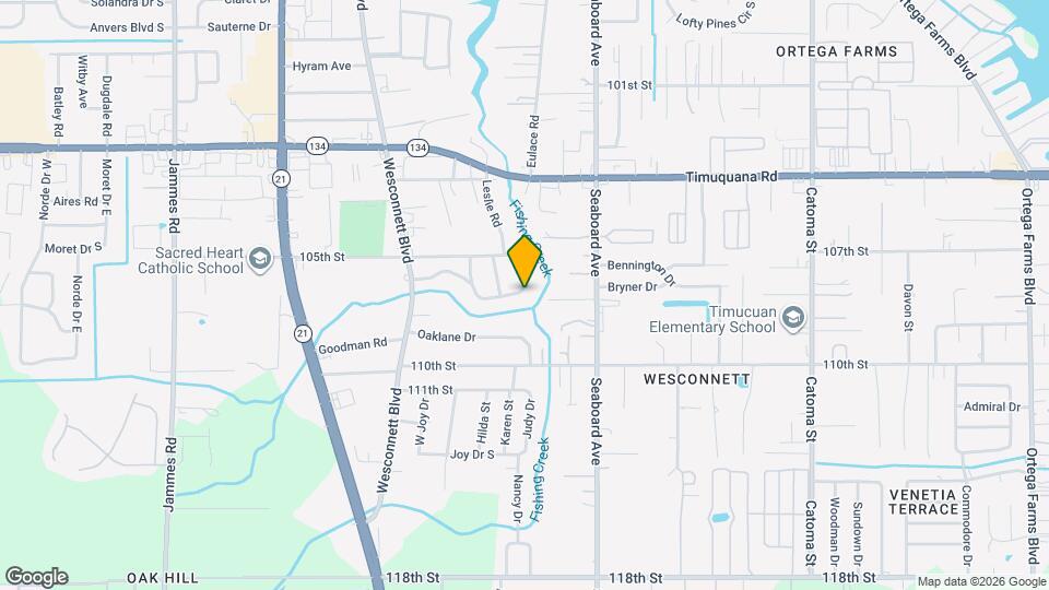 5750 Blackthorn Rd Map and Location Details