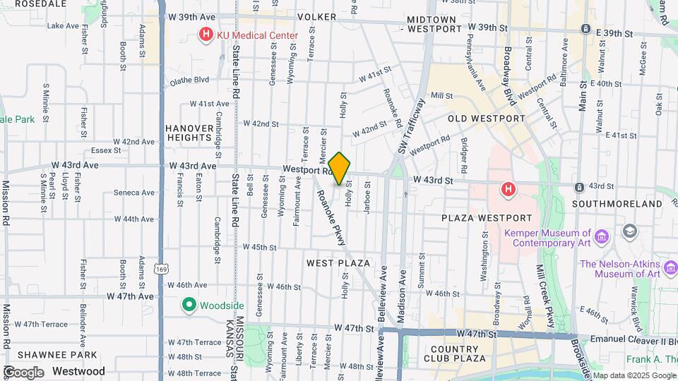 4321 Mercier St Map and Location Details