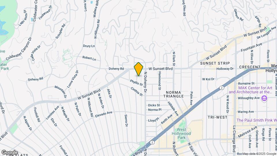 1020 Carol Dr Mapa y Detalles de la Ubicación