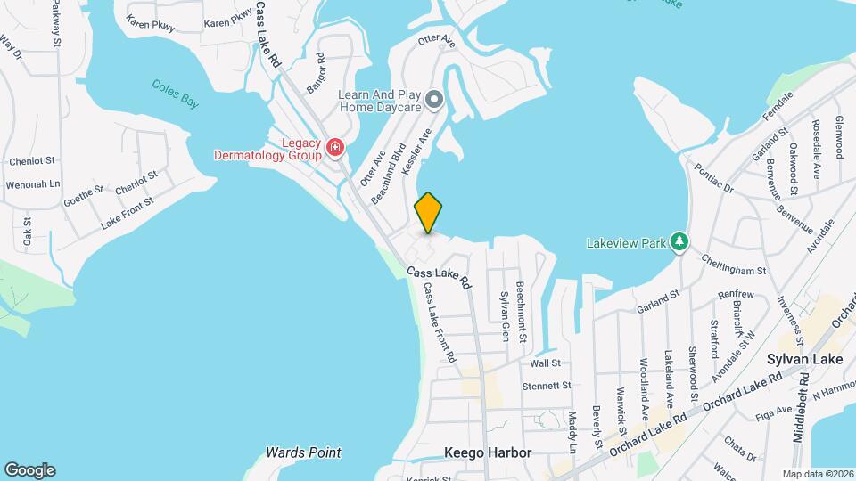 1673 Cass Lake Rd Map and Location Details