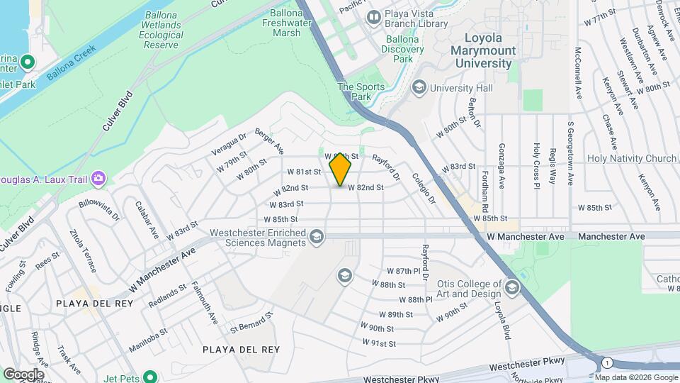 7426 W 82nd St Map and Location Details