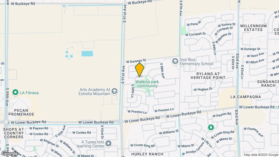 8929 W Gibson Ln, Unit 2537-004 Map and Location Details