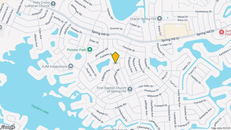 1080 Edgehill Ave Mapa y Detalles de la Ubicación