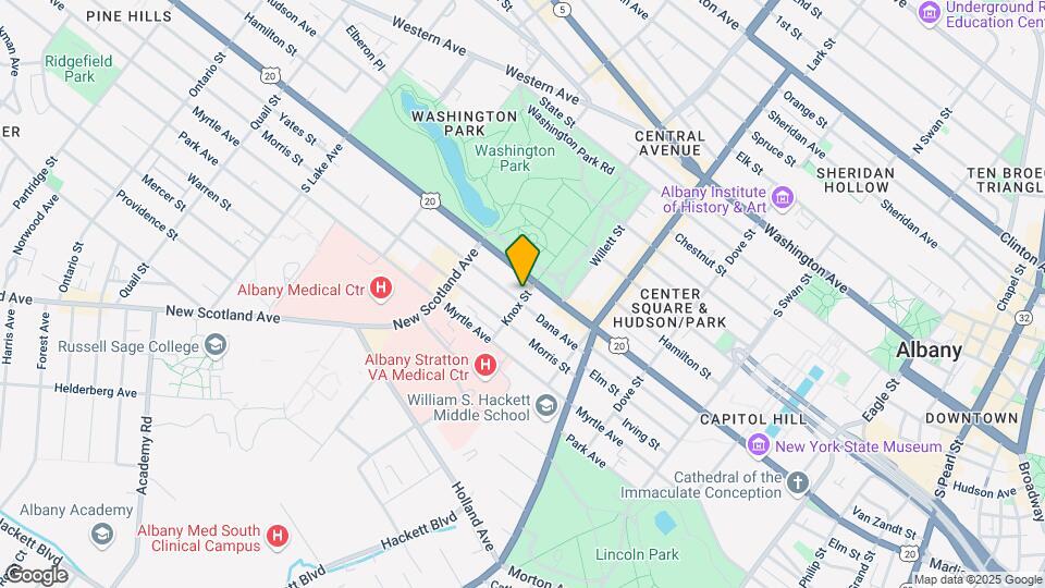 135 Knox St Mapa y Detalles de la Ubicación