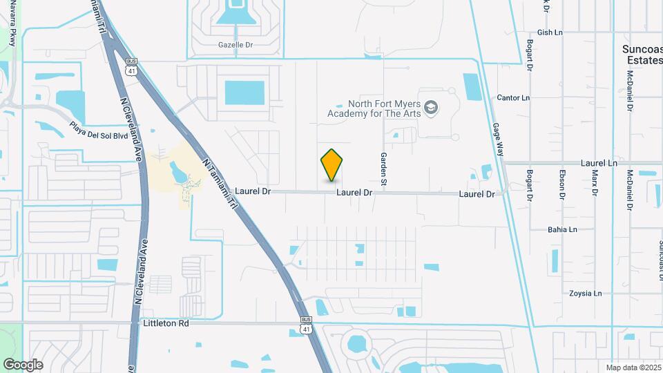 1171 Laurel Dr Map and Location Details