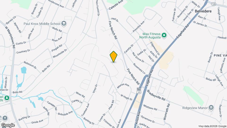 532 Dove St Map and Location Details