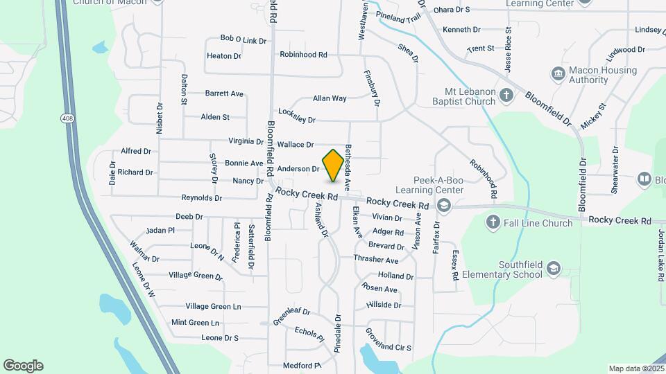 2521 Rocky Creek Rd Map and Location Details