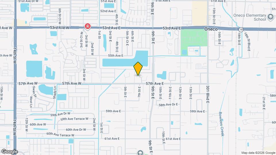 5616 7th St Ct E Map and Location Details