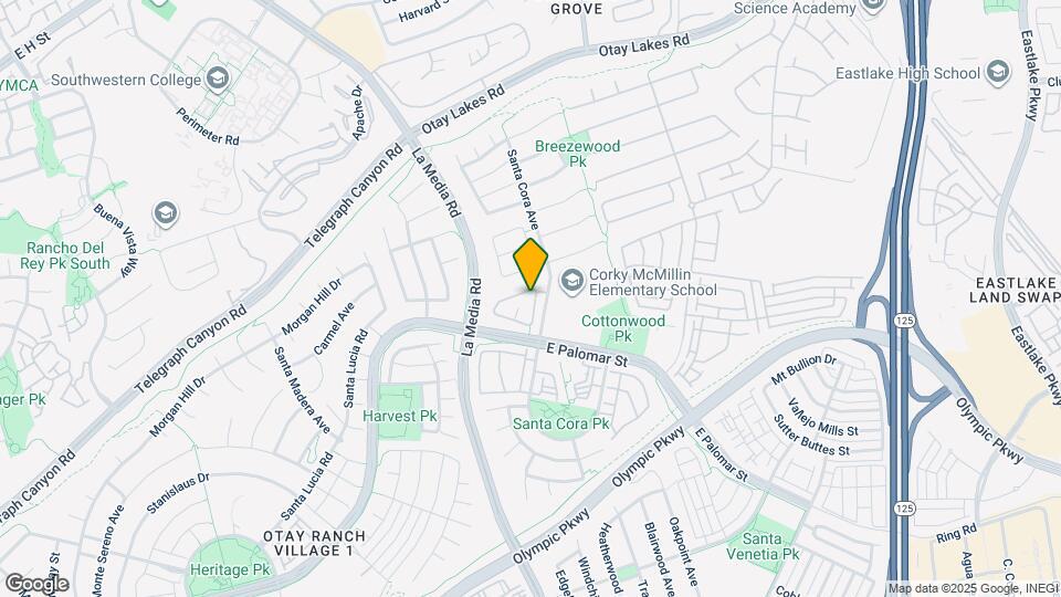 1866 Via Capri St Map and Location Details