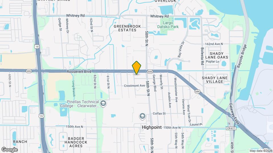 5875 157th Ave N Map and Location Details