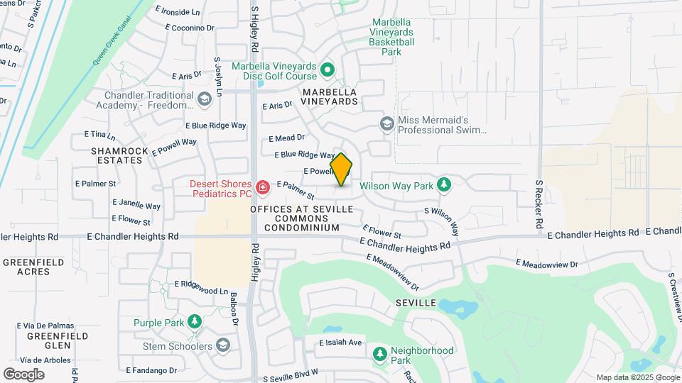 6279 S Sunnyvale Ct Map and Location Details