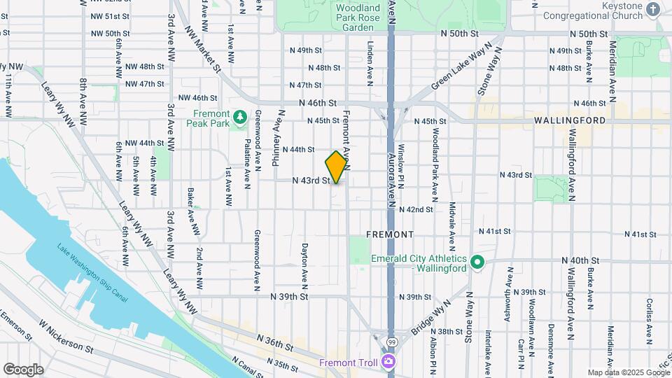 5-unit Apt + Non-conforming Unit Map and Location Details