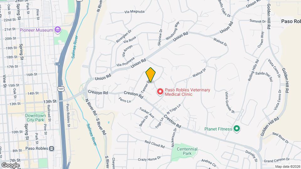 740 Tanner Dr Map and Location Details