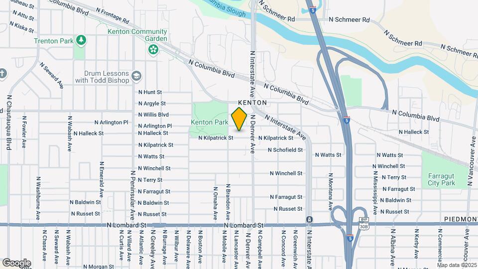 2105 N Kilpatrick St Map and Location Details
