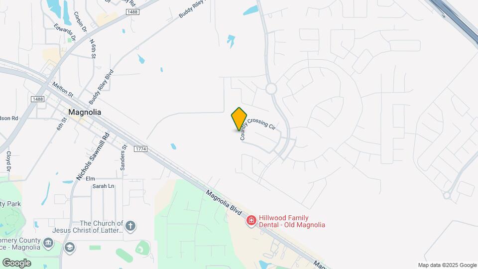 232 Country Crossing Cir Map and Location Details