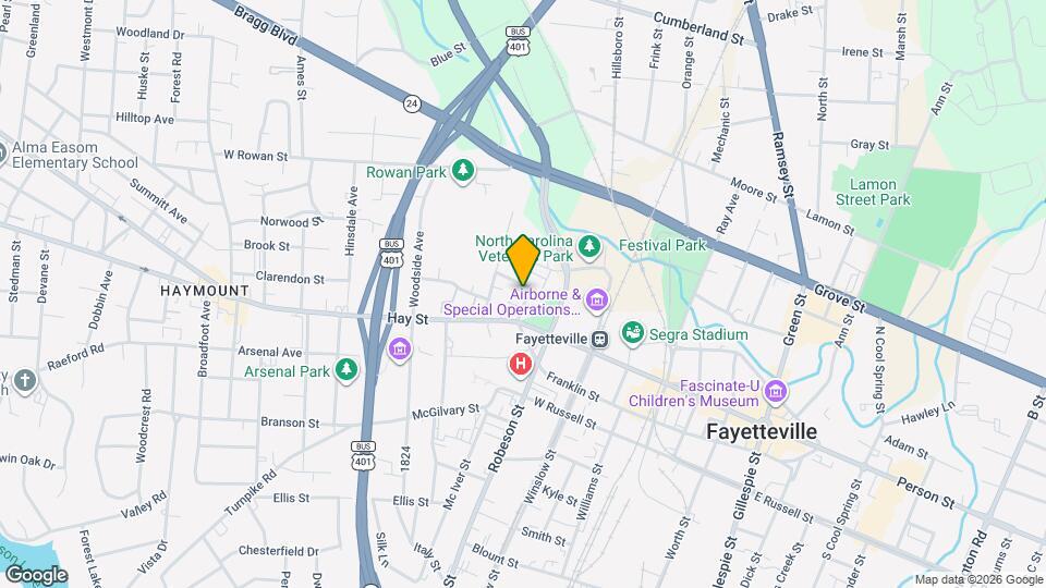 111 Hale St Map and Location Details