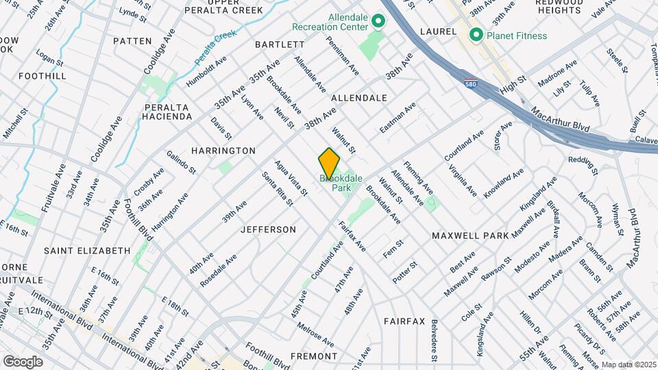 4060 Lyon Ave Mapa y Detalles de la Ubicación