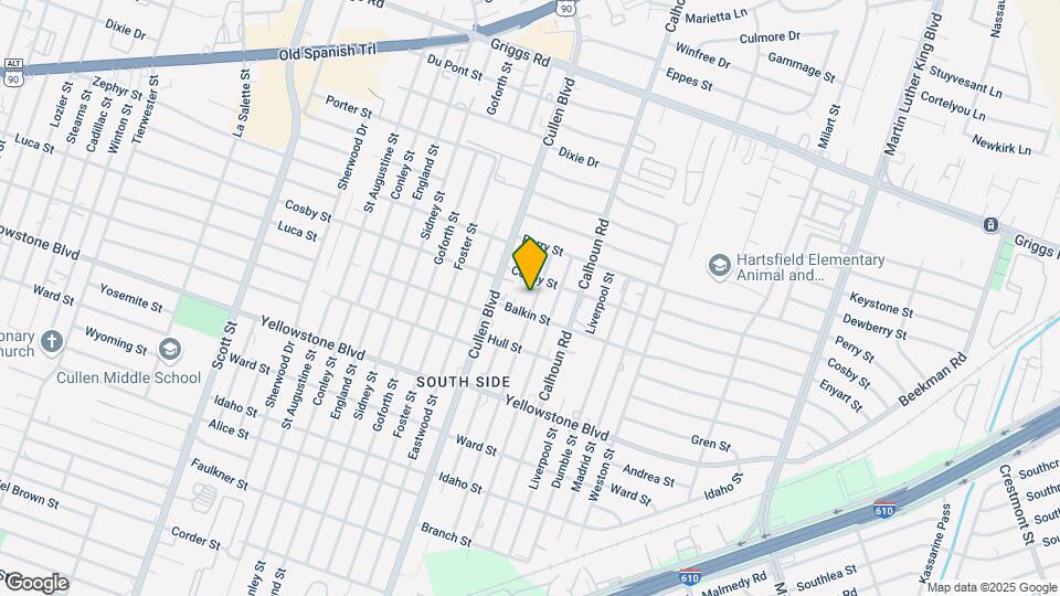 6422 New York St-Unit -A Map and Location Details