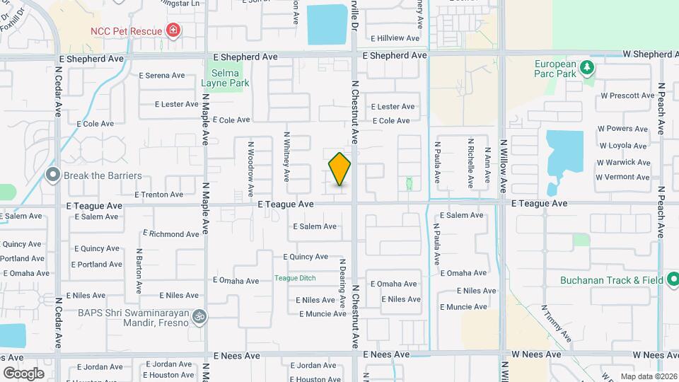 2455 E Marquise Ct Map and Location Details