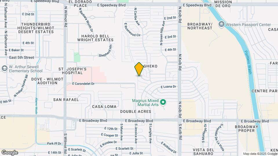427 N Bahamas Dr Map and Location Details