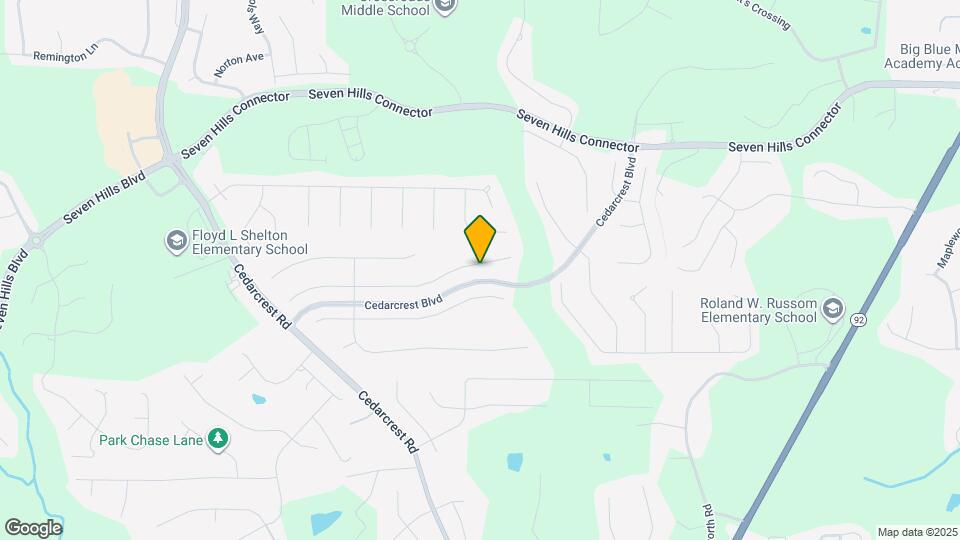 314 Parkmont Way Map and Location Details