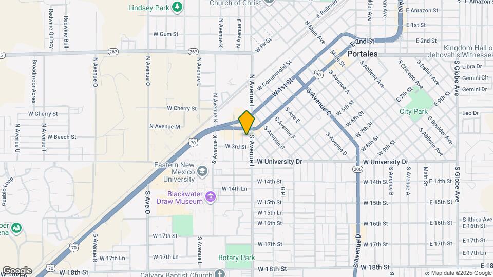 216 S Avenue I Map and Location Details