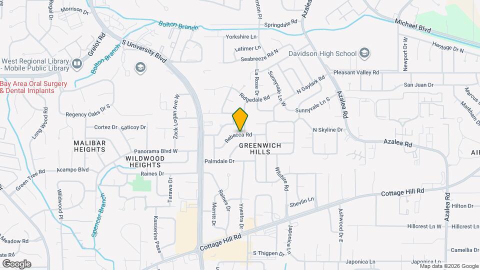 0 Rebecca Rd Map and Location Details