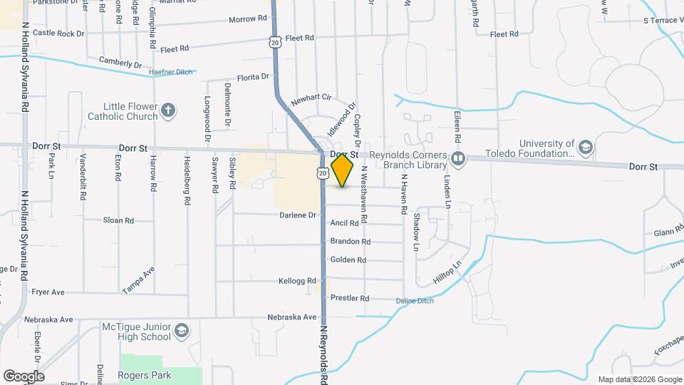 5133 Wissman Rd Map and Location Details