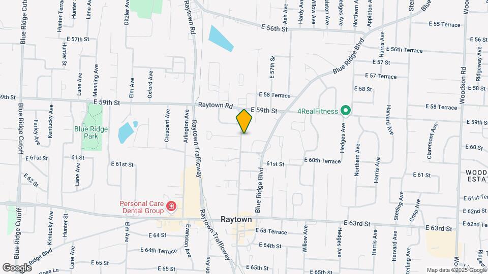 5945 Raytown Rd Map and Location Details