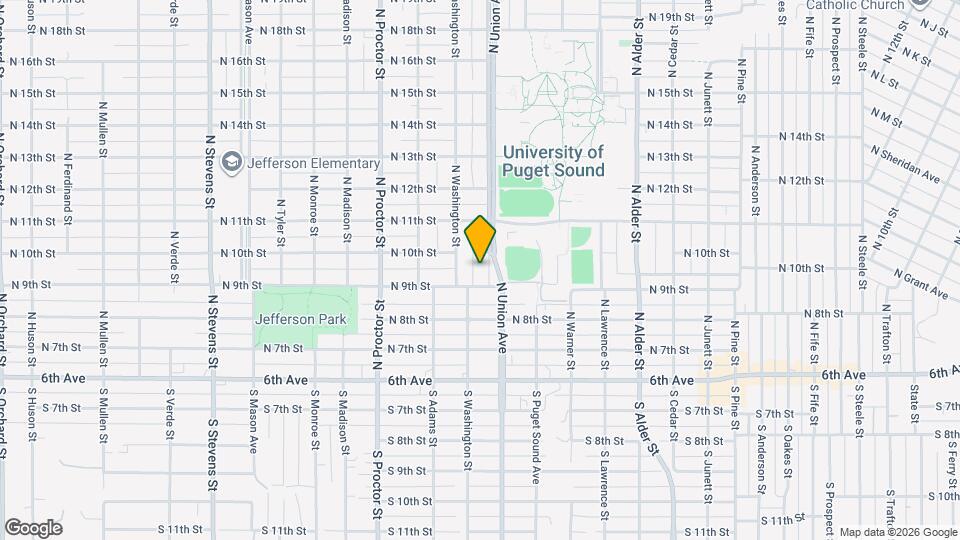 910 N Union Ave Map and Location Details